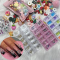 2025 Diy Alloy Crystal Stones Nail Art Rhinestones Design Kawaii for Charms 3d Nails Charm Decoration 3D Nail Art