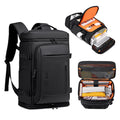 Men's Casual Travel Backpack Large Capacity Multi-Functional Independent Shoe Compartment 16-inch Laptop Bag Waterproof PC