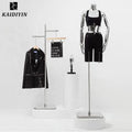 New Innovations Portable Metal Wedding Dress Display Stand Costume Model Props Clothing Display Rack