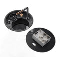 NK4545 China Stainless Steel Handmade Single Bowl Two Holes Acrylic Black Nano Coated Kitchen Sink for Touring Camping Cars MegaBDM