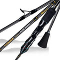 1.45m 1.53m 1.68m 1.83m 1.9m 1.98m M ML Slow Rocking Iron Plate Cross Mesh Carbon Cloth Slow Jig One and a Half Fishing Rod