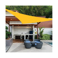 6x6x6m Triangle Waterproof Oxford Shade Sail Courtyard Sun Shade Cloth Outdoor Camping Awnings for Garden Terrace Sun Canopy