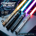 MSDS Certified Infinite Blade Colors Change Smooth Swing Lightsaber Baselit Neopixel Proffie Multiple Chip Functions Light Sword