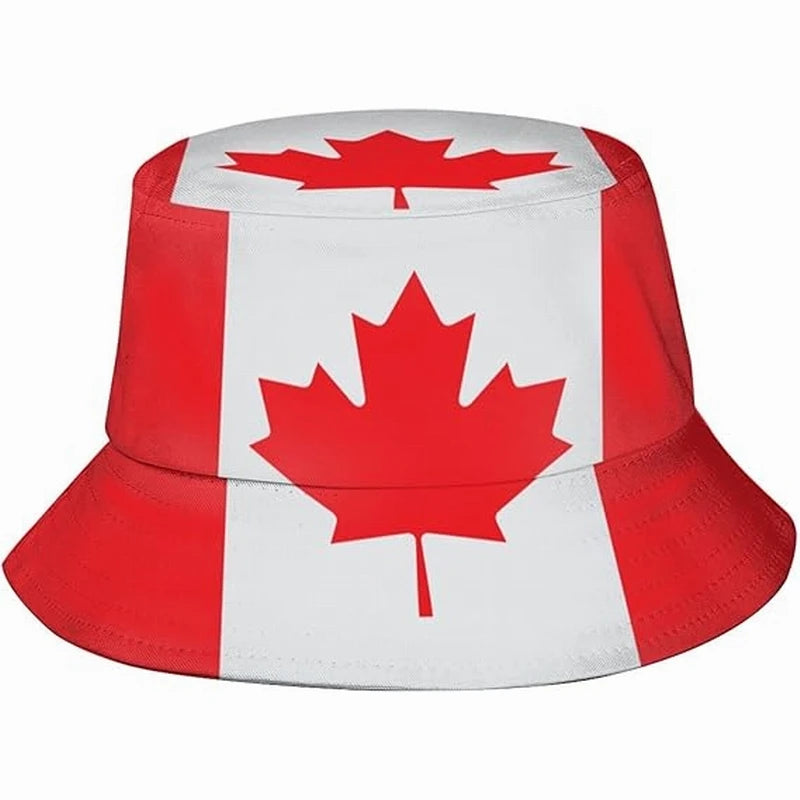 Custom Flag Bucket Hat Sports Sun Cap Outdoor Flag Fans Fisherman Hat