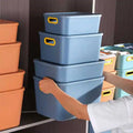 Multifunctional Storage Box Plastic Organizer Thickened Durable Organizer Box  Toy Clothes Plastic Colorful Storage Box