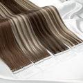 Best Cuticle Aligned Blonde Tape in Extensions Human Hair Tape in Hair Extensions Raw Hair
