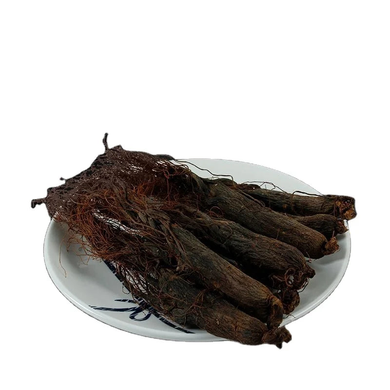 Changbai Mountain Ginseng Nine Steamed Nine Suntanned Black Ginseng Whole Bead Black Ginseng Tablets Jilin Changbai Mountain