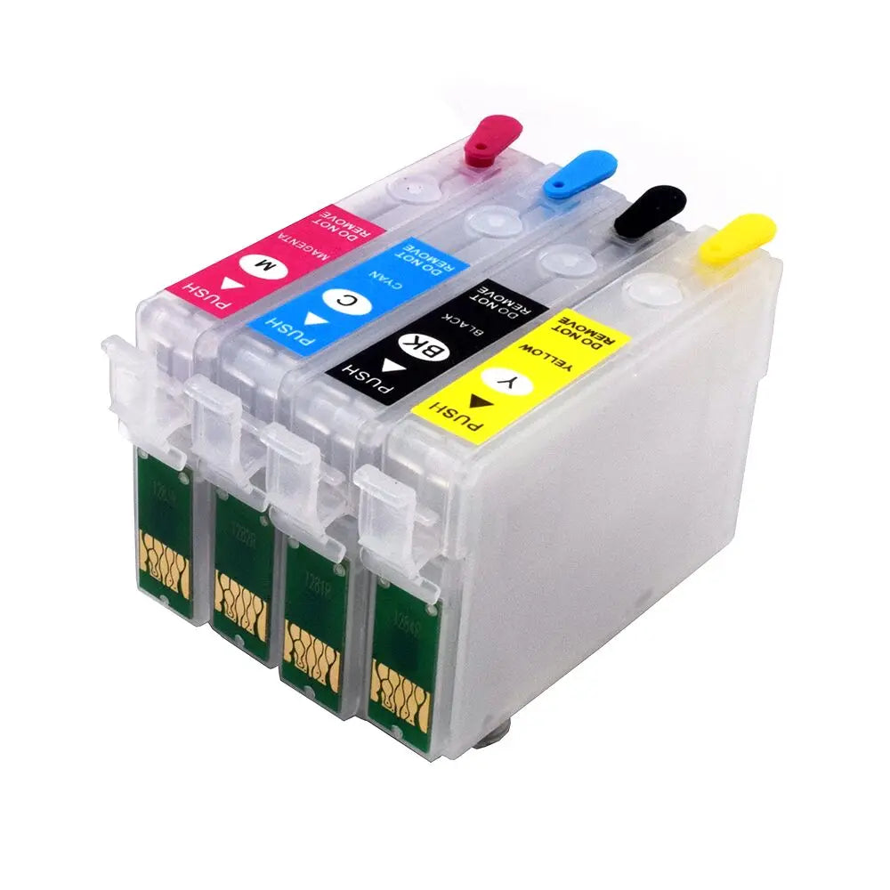 T0711-T0714 Refillable Ink Cartridge With ARC Chip for Epson Stylus SX215 SX218 SX400 SX405 SX405 SX410 SX415 SX510 515 Printer
