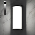 Factory Stock SCR Dimmable Wall Lamp Exterior 18W 6000K AC85-265V Waterproof Black Outside External Porch Lights Hallway Balcony
