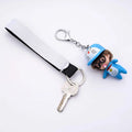 Rubysub New Style Custom Wristlet Keychain Sublimation Neoprene Keychain White Wrist Strap Printable