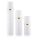 Eco 15 ml 30 ml 50 ml 50ml Empty pp Pet White Plastic Skincare Face Eye Lotion Cream Sugarcane Airless Pump Bottle