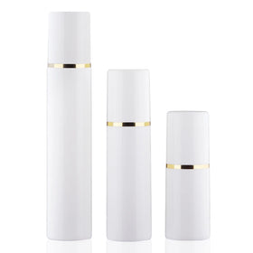Eco 15 ml 30 ml 50 ml 50ml Empty pp Pet White Plastic Skincare Face Eye Lotion Cream Sugarcane Airless Pump Bottle
