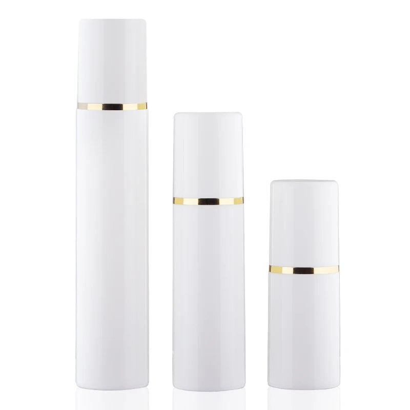 Eco 15 ml 30 ml 50 ml 50ml Empty pp Pet White Plastic Skincare Face Eye Lotion Cream Sugarcane Airless Pump Bottle