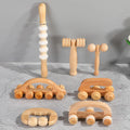 Handheld Body Bath Massage Tool Simple for Belly Calves Legs Fat Burning Slimming Bath Roller Massager for Back Shoulder Leg