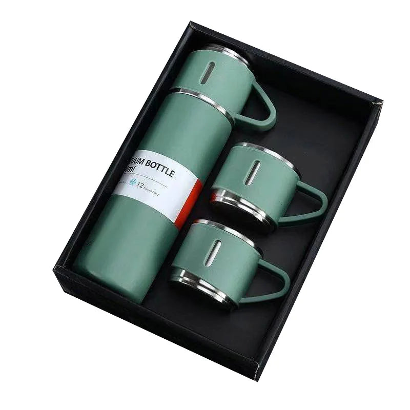FX Factory Customized 500ml Luxury Double-Wall Stainless Steel Insulated Water Bottle Metal Vacuum Thermos Flask Gift