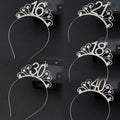 Wholesale Factory Custom Arabic Numerals Headbands Alloy Birthday Girl Tiara Crown 16th 18th 21th Hair Jewelry
