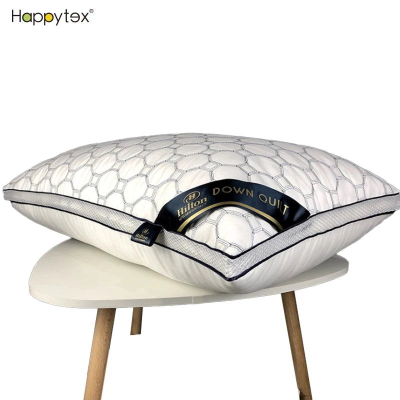 New Design Hotel Super Soft Comfortable Neck Pillow for 5 Star Hotels OEKO Certified Eco-Friendly 48x74cm