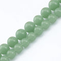 Single Color Green Luminous round Loose Beads 6/8/10mm Stone Beads Glowing in the Dark for Jewelry Making
