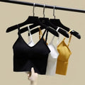 Wholesale Custom Backless Camisole Popular Online Item tank Top Belly Hugging Vest Women's Summer Underwear  tank