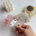 PDANY Wholesale Cute Polished Cartoon Cosmetic Mirror Eco Friendly Material Cellulose Acetate Clear Beauty Mirror for Women