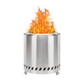 Richmoon 9015 Outdoor Camping Wood Burning Stove Portable Heating Smokeless Washable Finish Shape Mesa Patio Large Tabletop BBQ