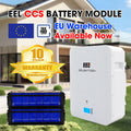 EU Stock EEL 48V 100ah Lifepo4 CCS Battery Pack with SEP 2.0 100A BMS+125A Fuse+3.2inch LCD for Balcony Energy Storage/EV Charge