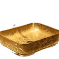 Wholesale  Ceramic rectangle Pedestal Basin Single Hole Ceramic Wash Basin for washing room kitchen