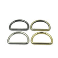 Stock Supply 38mm 1.5inch 4 Colors Good Quality Zinc Alloy Metal D Ring Buckle for Leather Bags