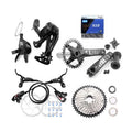 LTWOO A7 10-Speed Shifter Rear Derailleurs 42 46T PROWHEEL Crankset KMC Chain Hydraulic Disc Brake Bicycle Groupset Derailleurs