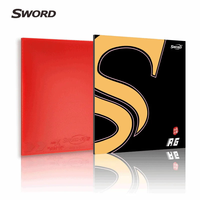 Sword RG ITTF Organic Ping Pong Table Tennis Rubber Professional Training Blade Racket