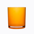 Wholesale Luxury Orange Glass Tealight Candle Holder for Home Party Wedding Valentine's Day Decor-Heat Resistant & Eco-Friendly