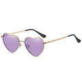 STYZ8088 Fashion Polarized Love Heart Sunglasses Women Brand Design Retro Pink Shades Metal Frame Sun Glasses Vintage Eyewear UV