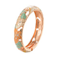 Daili Classic Gold Cloisonne for Bracelet Colorful Butterfly Engraved Chunky Fashion Bangle Other Styles Available