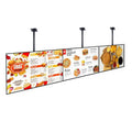 Ceiling Mounted Roof Hanging Advertising Display Dedicated Digital Menu Tv Screen LCD Advertising Player for Restaurant