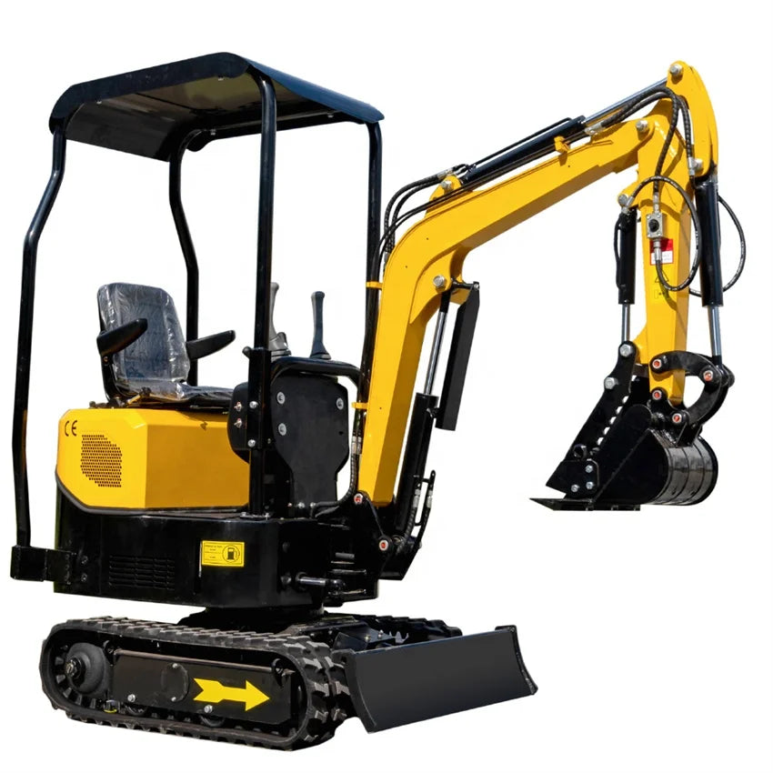 Mini Trench Digger 1.0ton Mini Excavator Price Garden Mini Digger Excavator for Sale From China