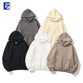 2025 Autumn Winter Fashion Men's and Women's Hoodies Light Version With Cap off Cuff Loose Casual Sports Hooded Cuff Design