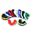 Custom Logo Printed 100%EVA Material Mouthpiece Gum Shield High Visibility Fangs Multi-purpose Teeth Whitening Accessory
