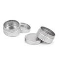 Small Round Tin Boxes Storage Metal Aluminum Sealed Cans Lip Balm Ointment Cosmetic Packaging