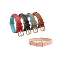 Pet Supplies Leather Collar Adjustable Dog Collar Comfort Metal Buckle Dog Collar for Walking