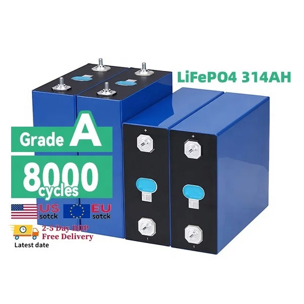 Newest 10000 CYCLES 3.2V 280ah MB30 306Ah Lifepo4 Battery 3.2v 304ah 314ah 280ah Lithium Lifepo4 Battery Cells