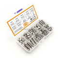 Factory Direct Selling in Stock M5 Bolts Nuts Washer Kit Hexegan Socket Bolts Set with Lock Washers for DIY Installation