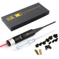 Outdoor Tactical Three-stage Red Light Zeroing Device with Button Laser Scope