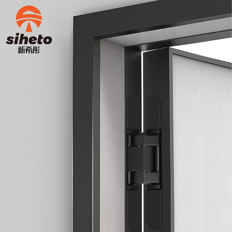 3D Adjustable Concealed Hidden Heavy Duty 180 Degree Zinc Alloy Invisibility Door Hinge