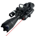 SYQT Combo SFP First Local Plane Scope Sight 4-16X50EG Red Dot Sight HD101 Flashlight Laser Sight for Hunting Accessory Set