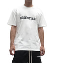 ESSENTIALS Quick-Drying Short-Sleeved T Shirts 100% Cotton Essentials Oversized Hip Hop T-shirts  Men's T-shirt