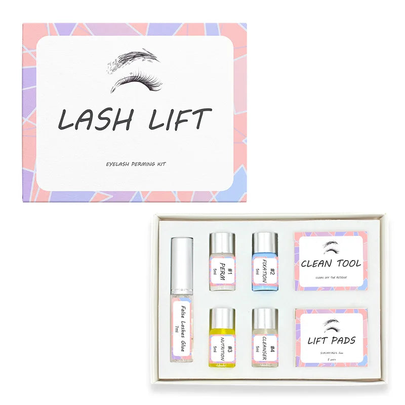 Wholesale Lash Lift Private Label Upgraded Lash Perm Eyelash Lift Kit Lash Lift