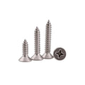 Cross Recessed Flat Head Stainless Steel Self Tapping Screws for Metal