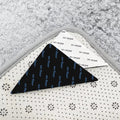 Transparent Triangle Anti Curling Corner Carpet Renewable Adhesive Rug Gripper PU Gel Washable Reusable for Hardwood Floors Tile