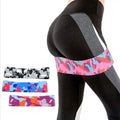 Custom Printed Logo Yoga Stretch Band Latex Exercise Mini Loop Band Hip Resistance Band Set