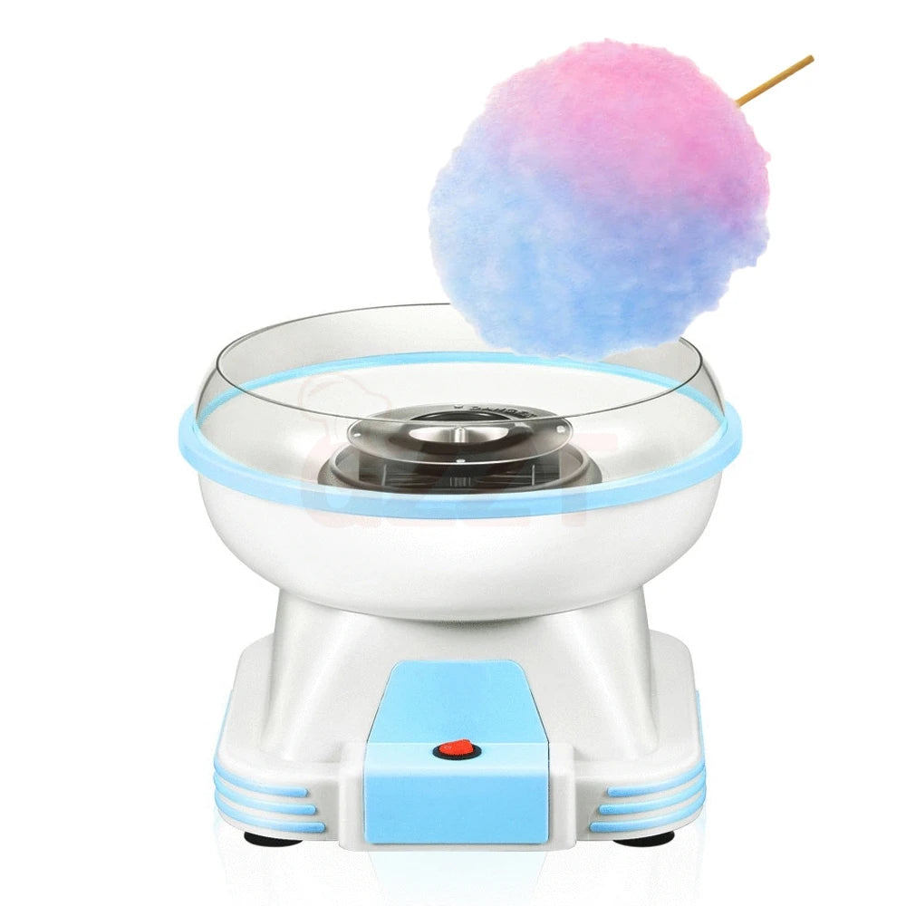 500W Portable Efficient Electric Heating Cotton Candy Machine Making Automatic for Home Kids Birthday Family Party